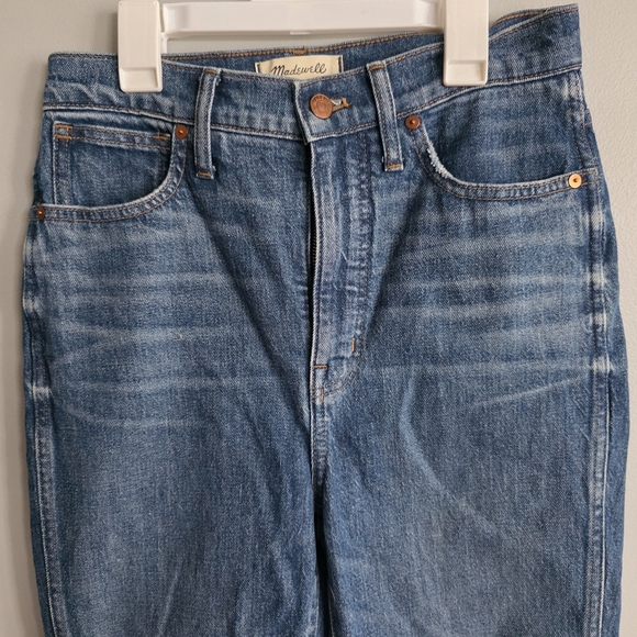 Madewell Stovepipe Straight Denim Jean Sz 28 - Picture 3 of 6